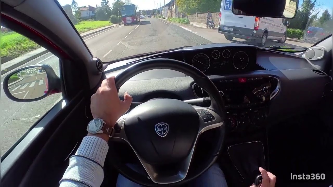 Cochestube Probando el Lancia ypsilon 2013 (1.3Mjet 95cv) POV Test drive