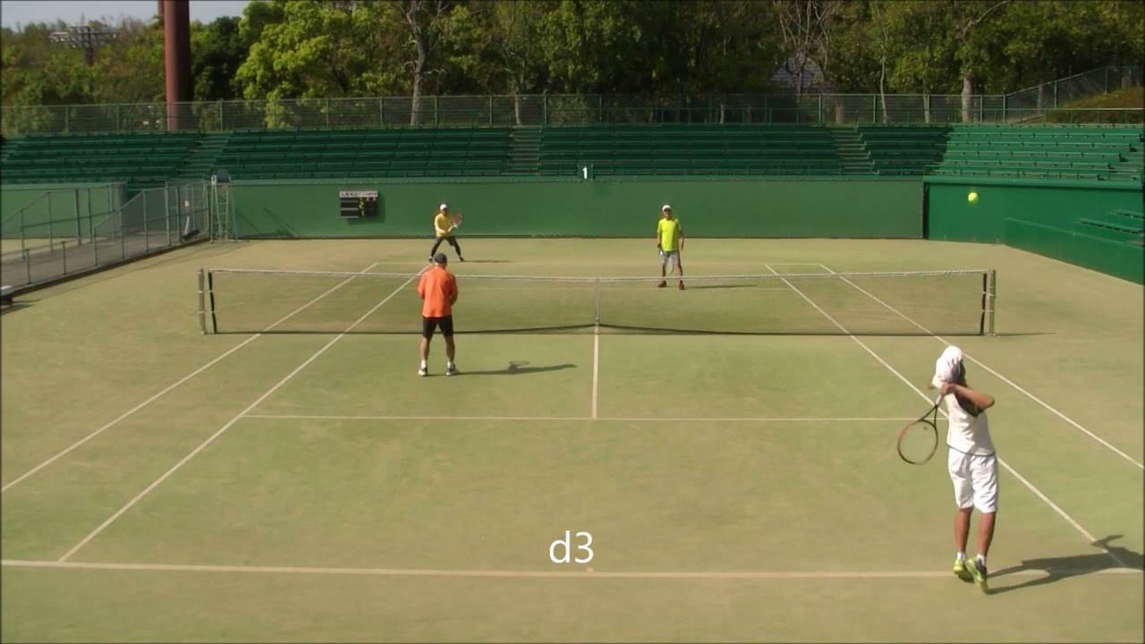 2021　九州毎日テニス選手権　男子65歳以上ダブルス　SF