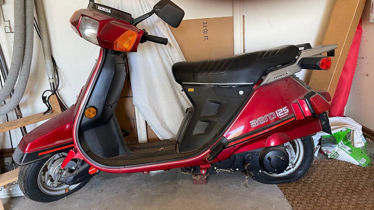 Will it run!?  One year only 1984 Honda Aero 125