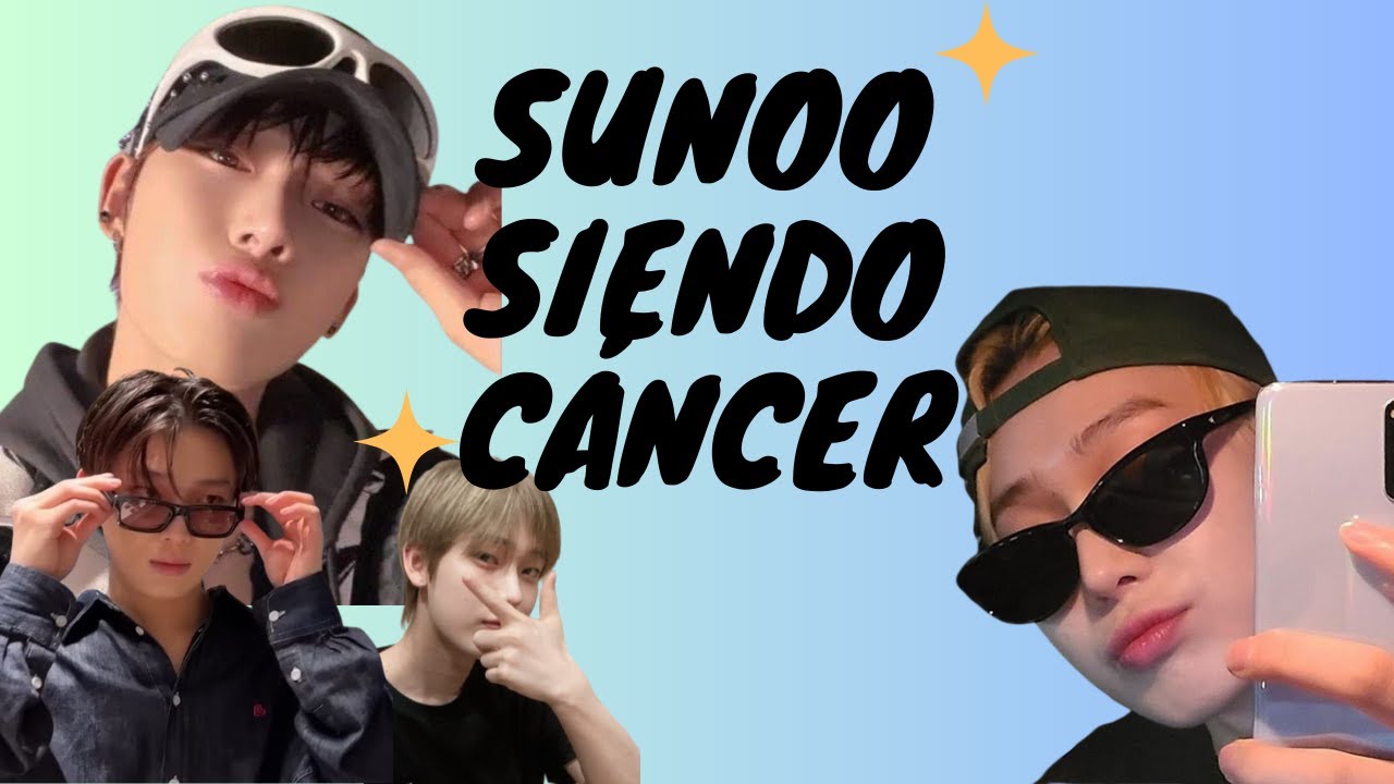 Sunoo siendo el único miembro de cáncer en Enhypen