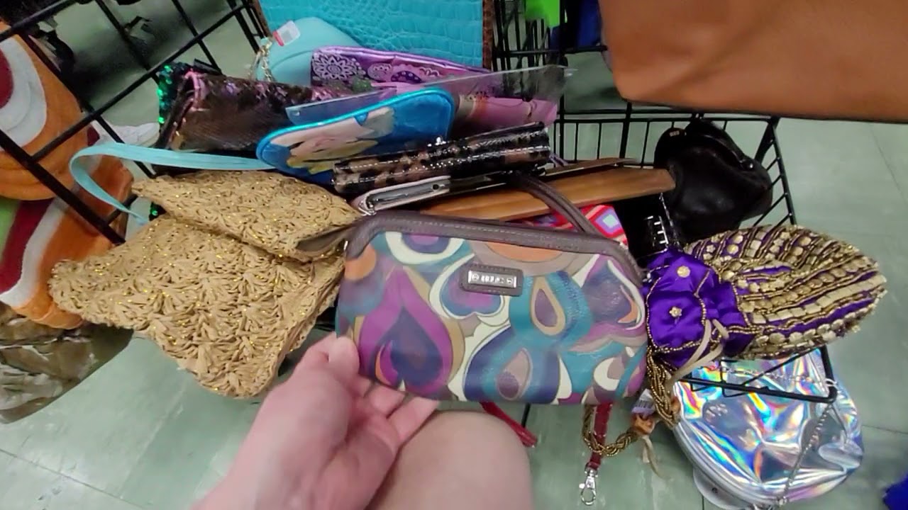 Purses & Wallets at Goodwill!  Thrift with me for resale on eBay and YouTube!