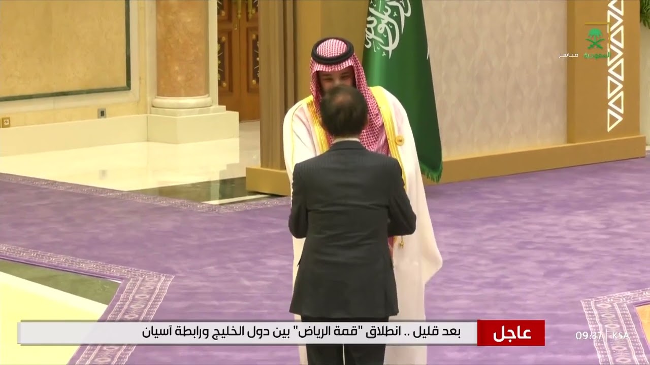 سمو #ولي_العهد الأمير محمد بن سلمان يستقبل 