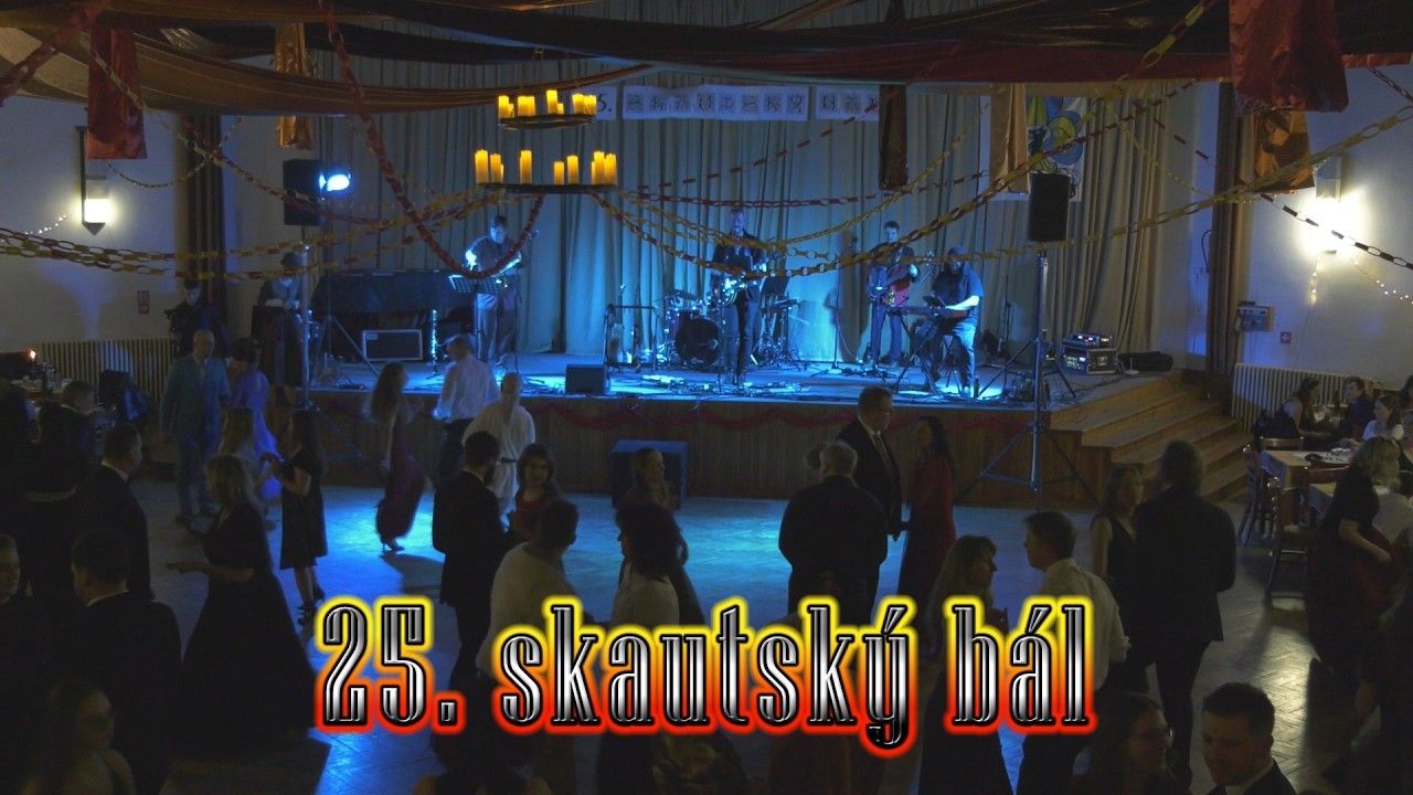 25. skautský bál a celé půlnoční překvapení