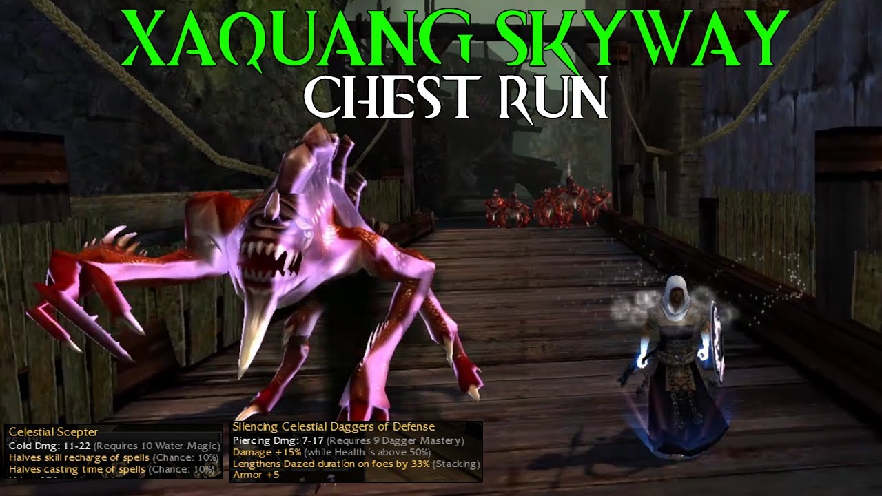 Chest Running #3 Xaquang Skyway [Guild Wars] - 1000 chests data
