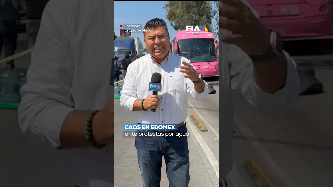 Ecatepec &ldquo;de cabeza&rdquo;: Piperos y empleados de purificadoras bloquean v&iacute;as