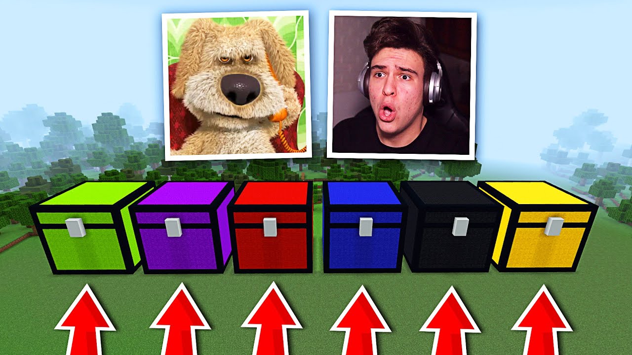 BEN ALEGE CHEST-UL GREȘIT în MINECRAFT ! (Talking Ben)