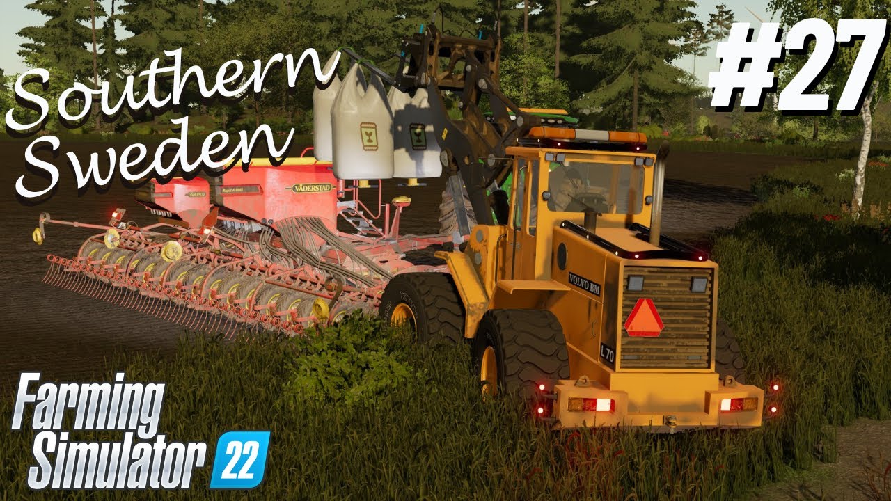 |Singelplayer On Southern Sweden |Seeding| Ep:27| Fs22