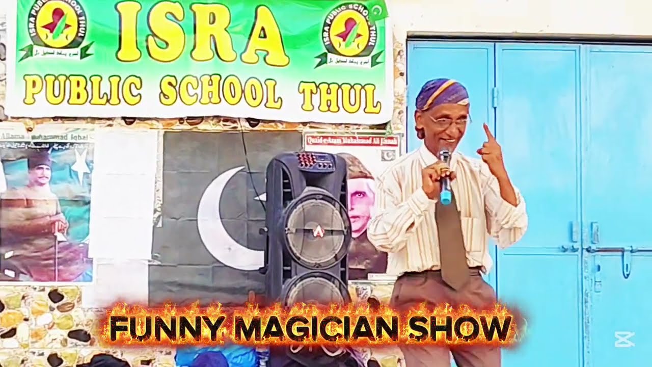 Magician with Comedy Show at Isra Public School