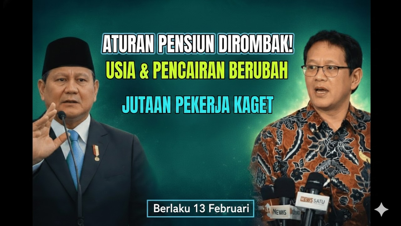 Resmi! Usia Pensiun Diubah, Rencana Hidup Jutaan Pekerja Indonesia Terancam