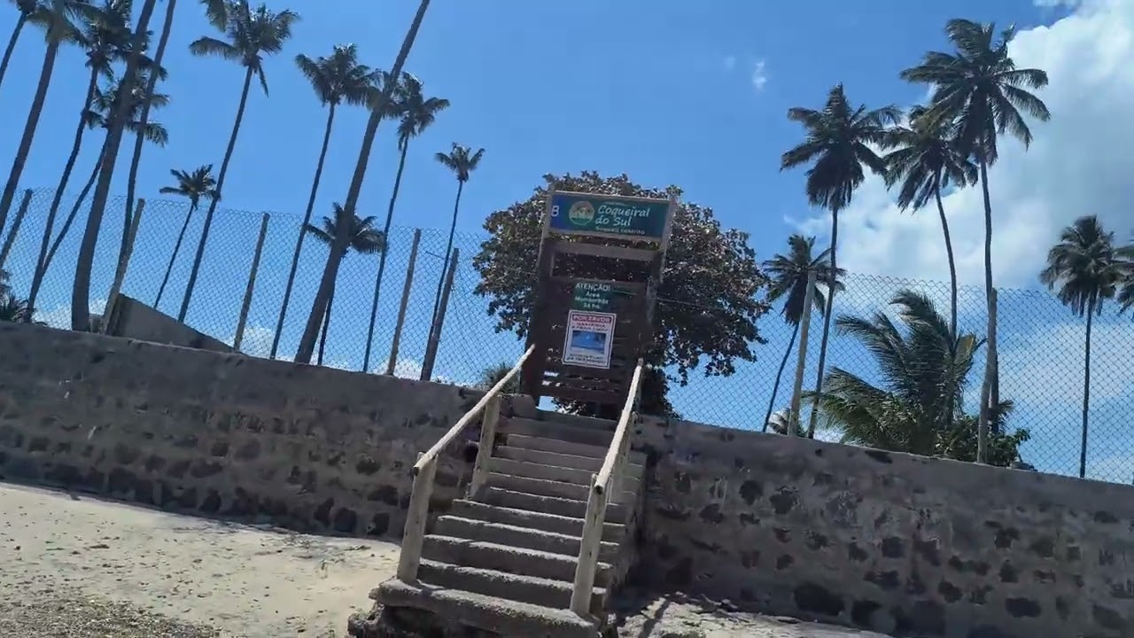 Praia de Barra grande Salvador Bahia Vera Cruz