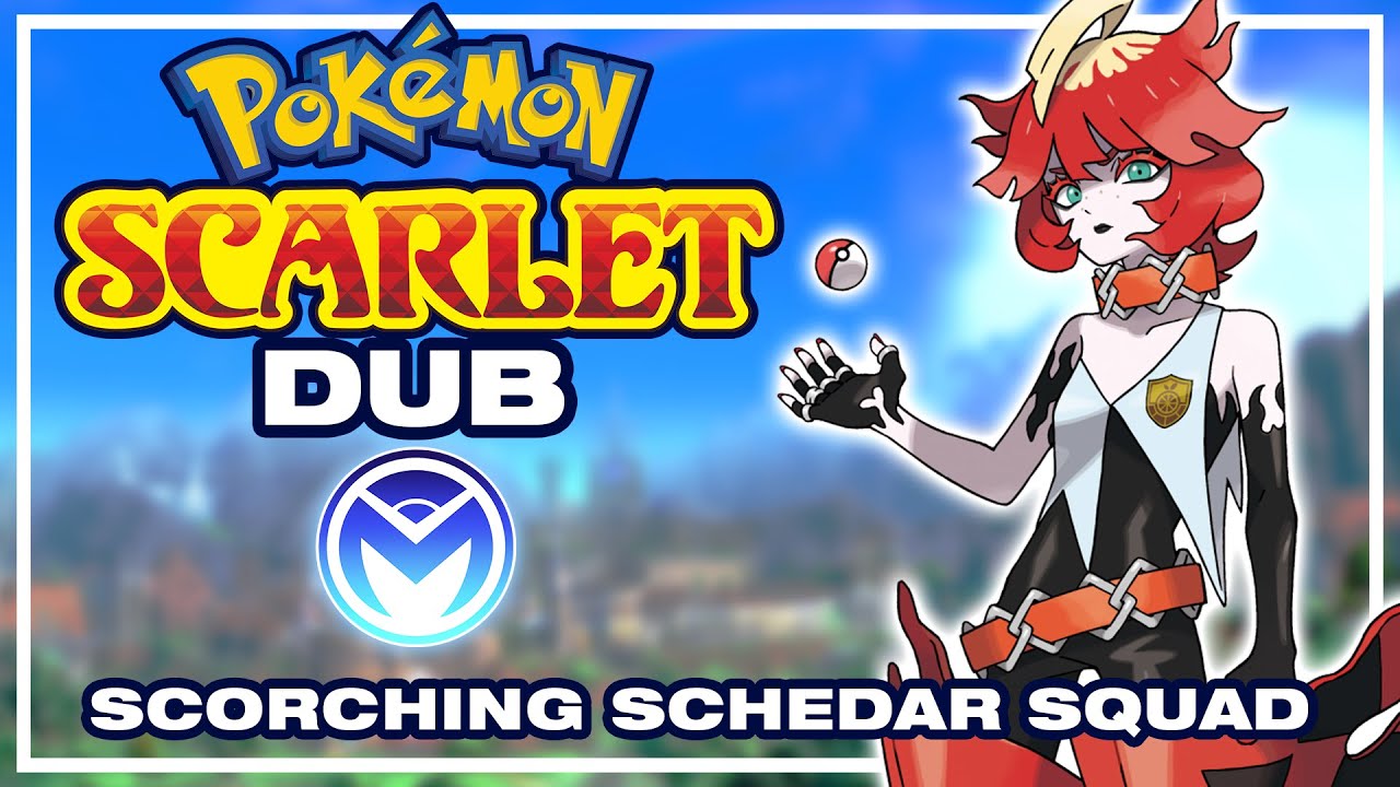 Pokemon Scarlet Dub - Обжигающий отряд Шедара!