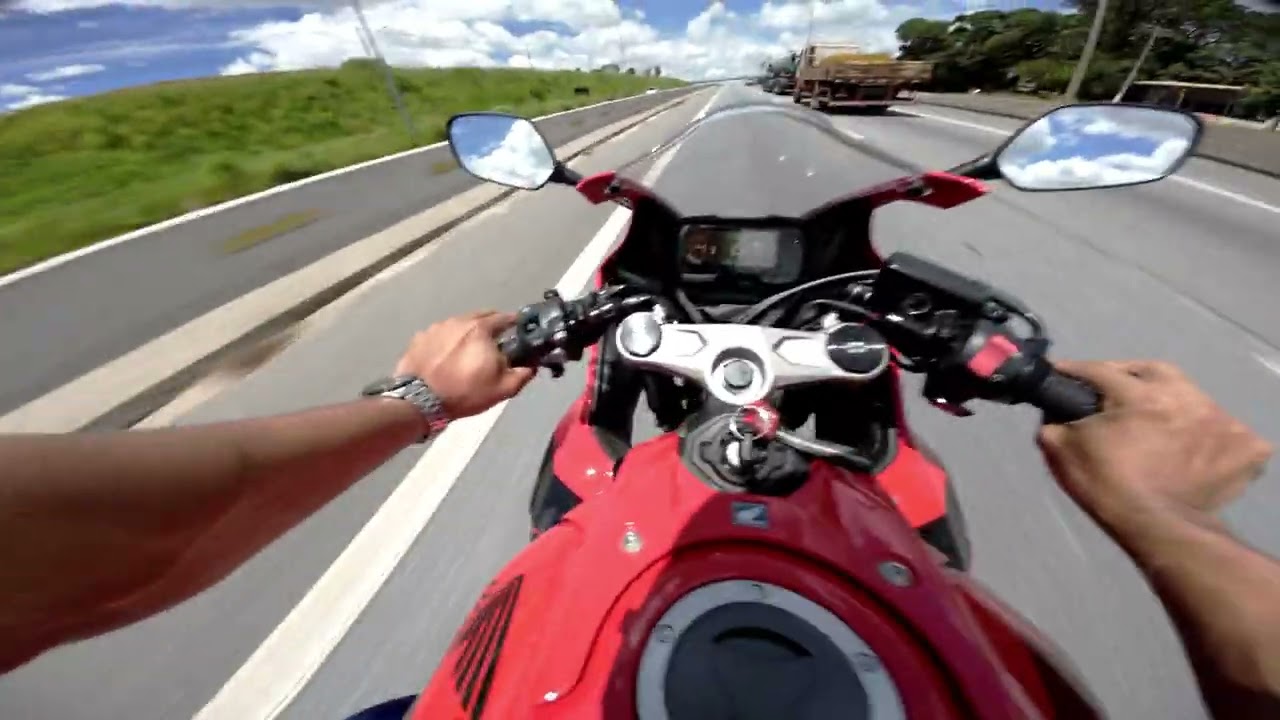 CBR650R Com escape atalla full !!!