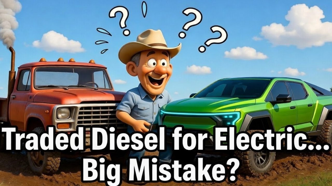 😂🎶Traded My Diesel Ford for an Electric Truck… Big Mistake? Funny Country Song