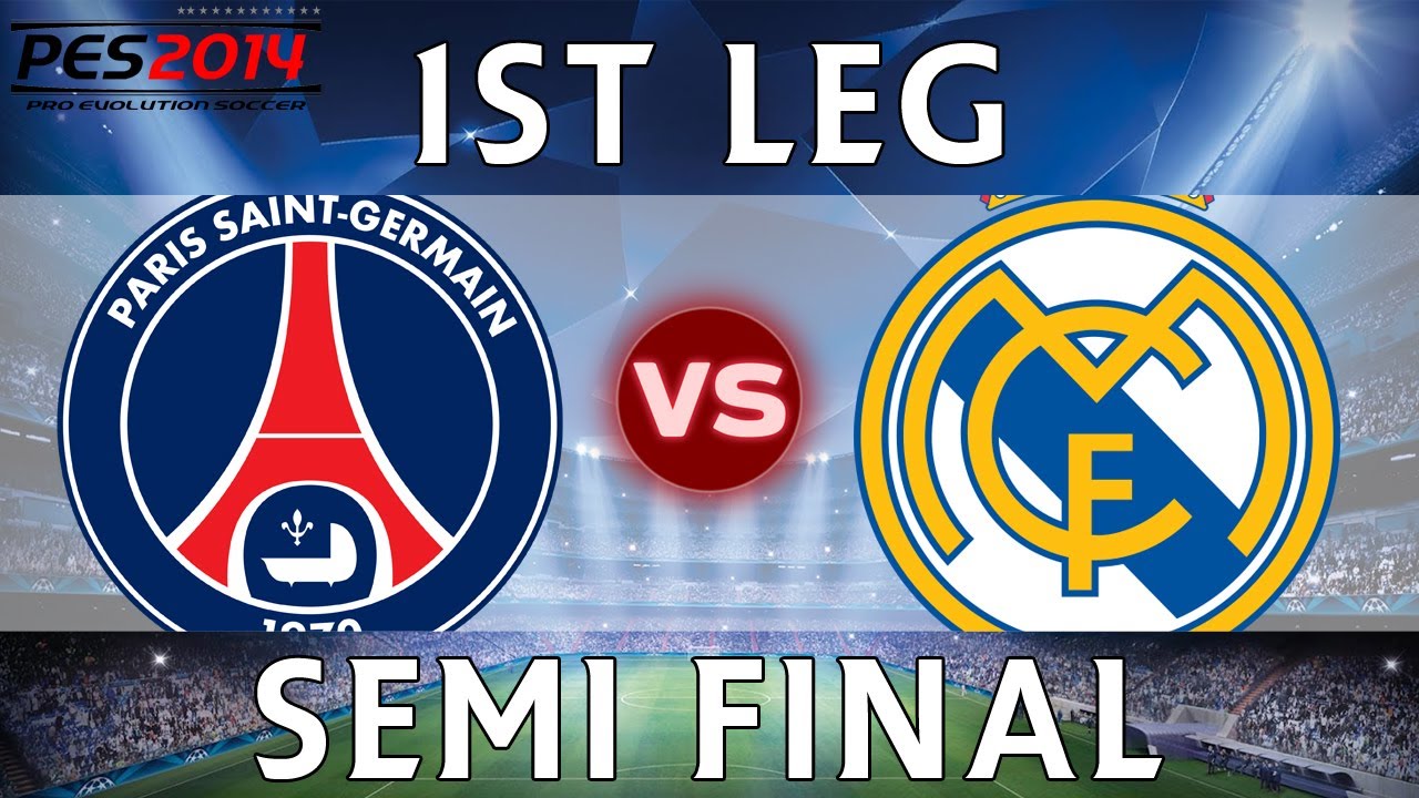 [TTB] PES 2014 - Real Madrid CL Series - PSG Vs Real Madrid - 1st Leg - Semi Final