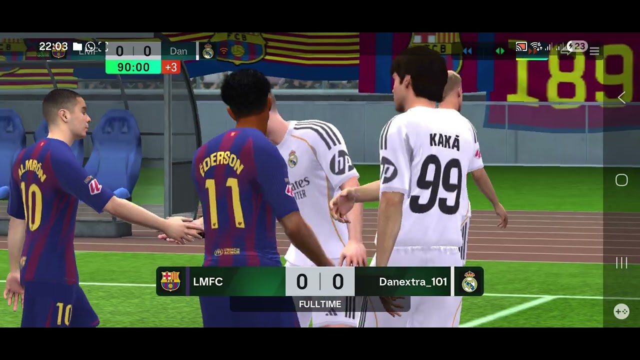 Playing fc mobile