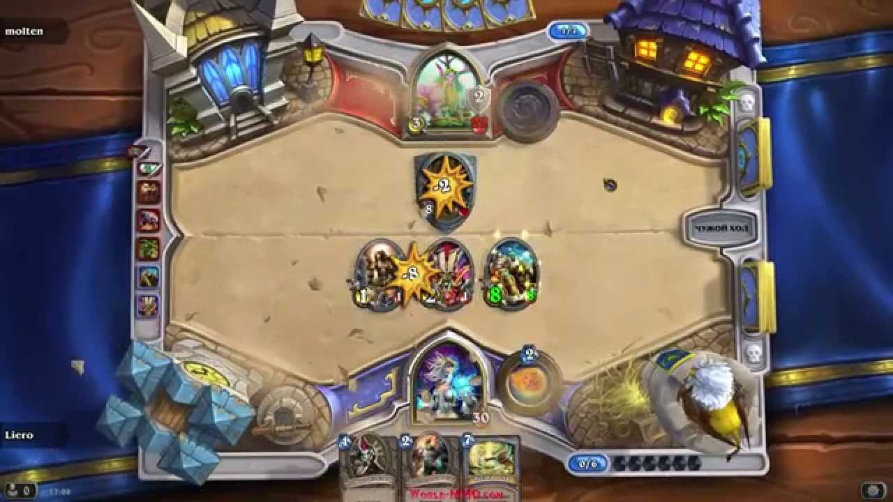 Hearthsone Heroes of Warcraft первый стрим от сайта World-MMO.com