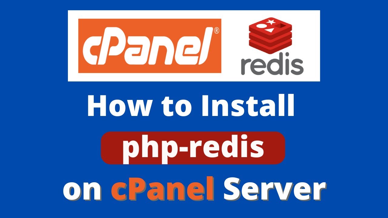 Установить модуль PHP redis (php-redis) на сервер cPanel