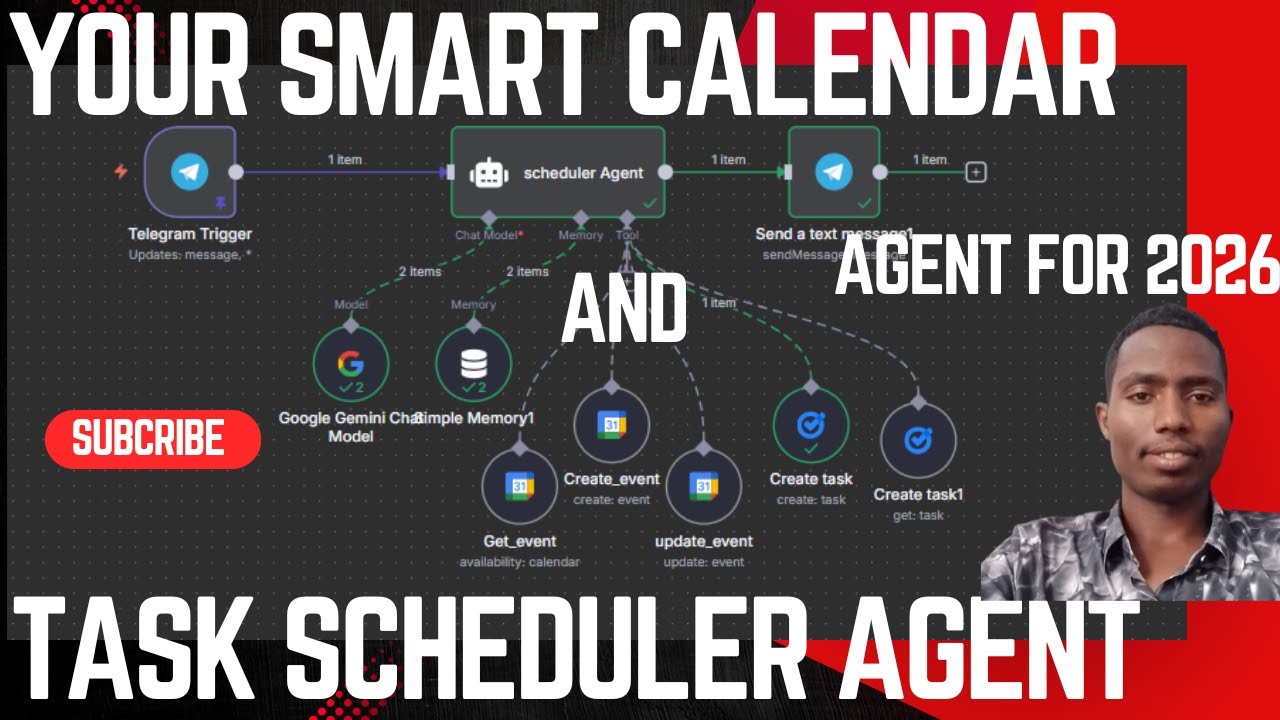 Your Smart Calendar & Task Scheduler Agent (Kuno Smart Agent Yeroo keef)