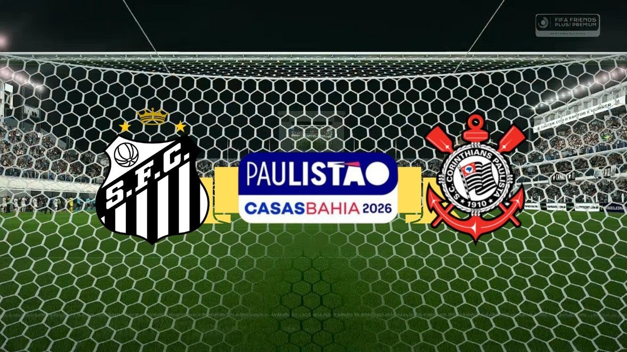 CLÁSSICO NO PAULISTA 2026 | SANTOS X CORINTHIANS | FIFA FRIENDS | PC
