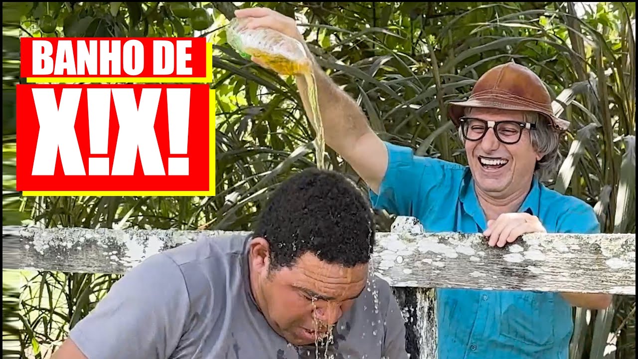 MUÇÃO DEU BANHO  NO GALO
