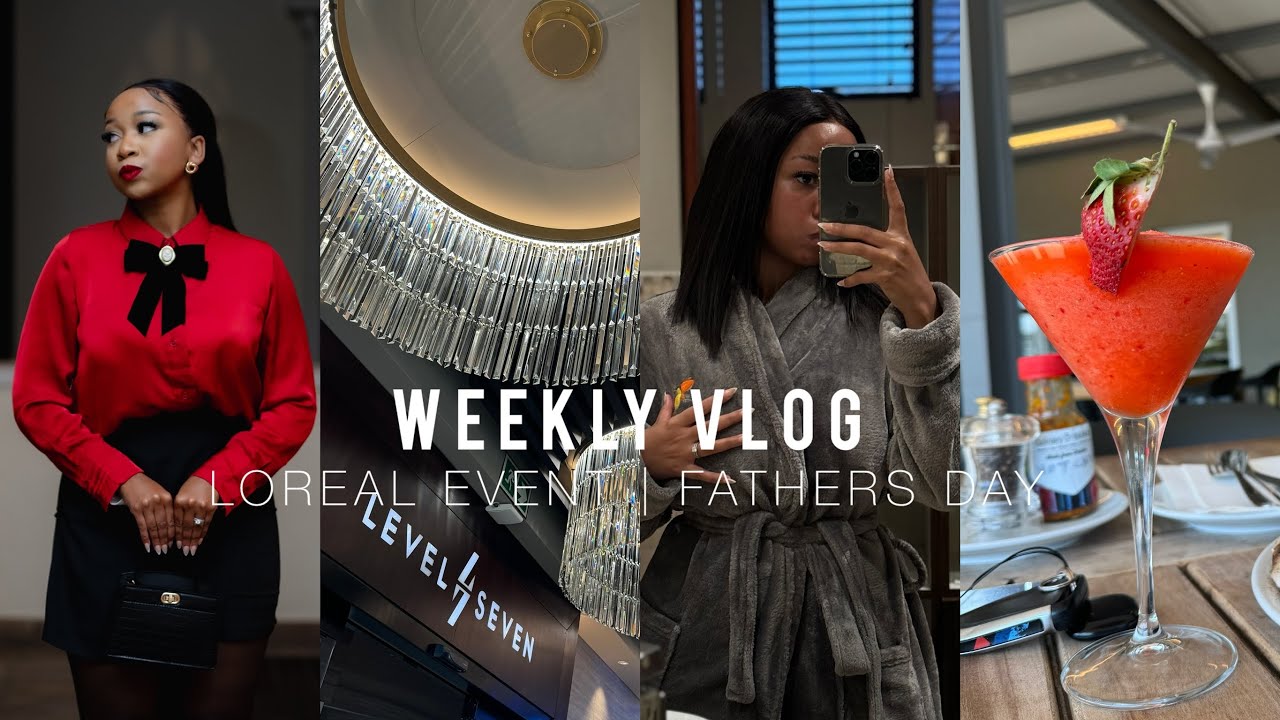 #weeklyvlog | How much I made on YT this month | Fathers Day with my Husband | Loreal Event