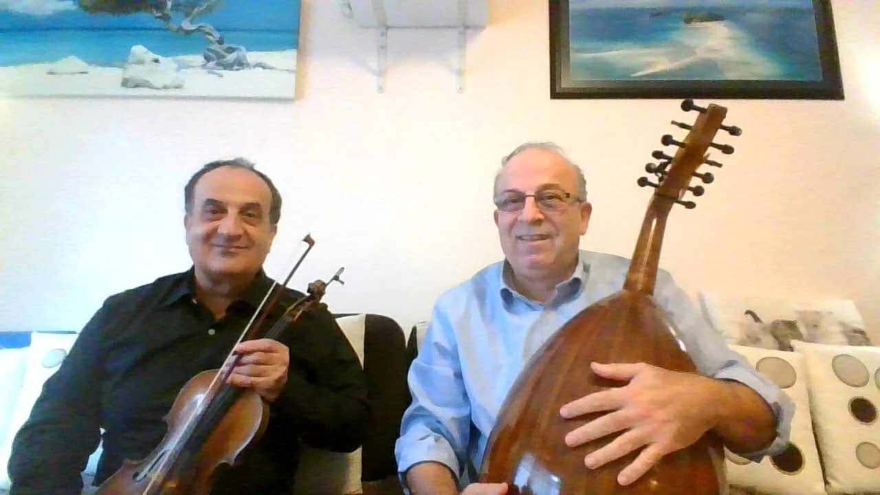 Philippe et Michel violon et Oud