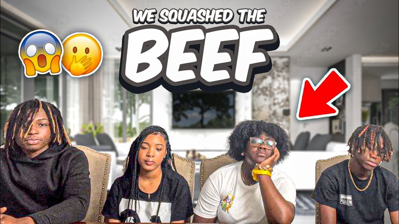 WE SQUASHED THE BEEF!!😱