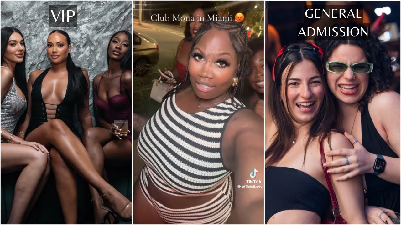 Miami Club Beauty Standards, Travel Tips & My Experience at Miami Beach - Club Mona Viral Video