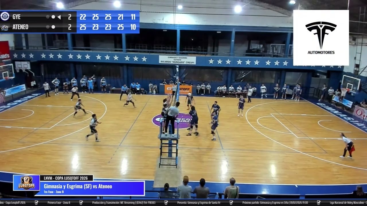 2026 01 16 LNMV Gimnasia SF 2   Ateneo 3 week 2