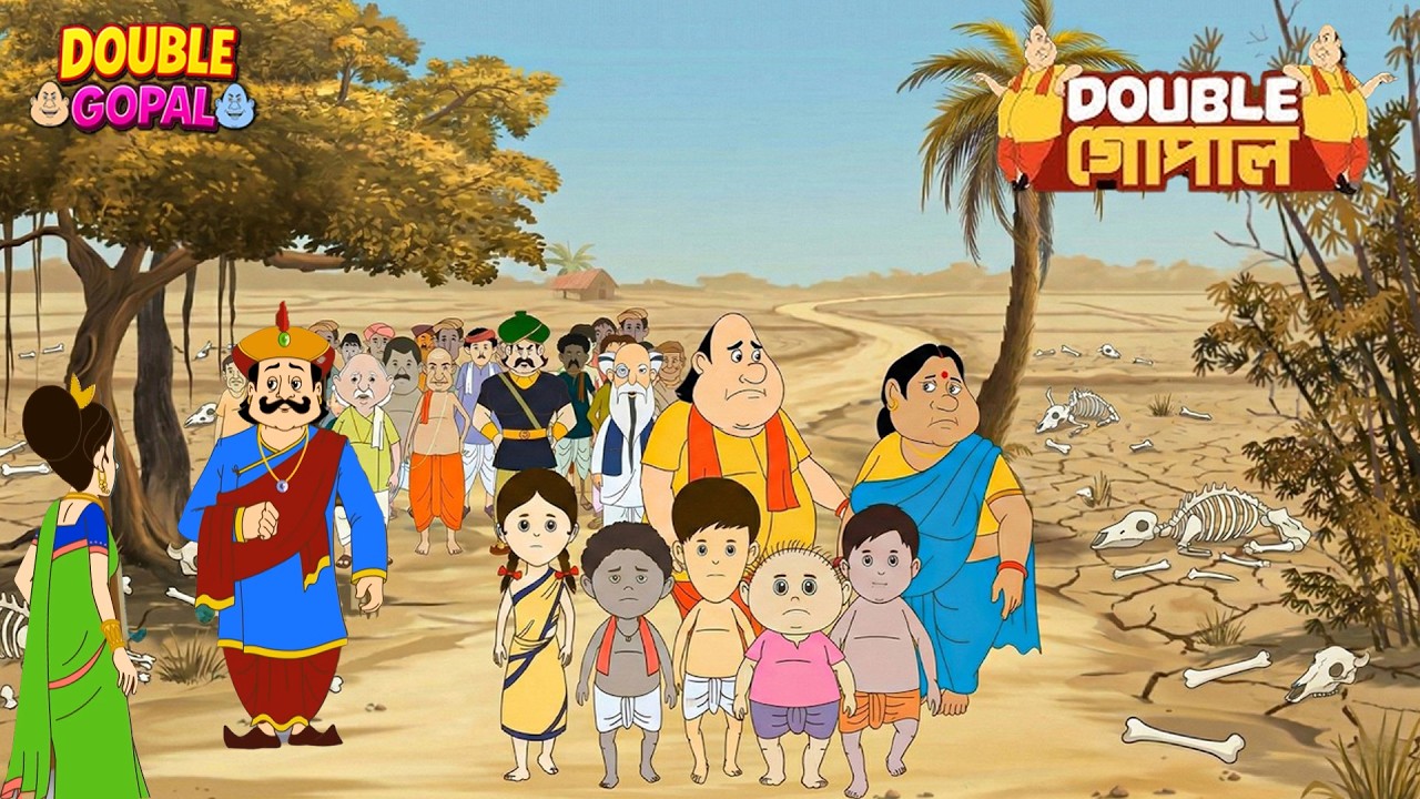 কৃষ্ণনগরে ছড়িয়ে পড়েছে দুর্ভিক্ষ! গোপাল দাদাকে নিজের ঘর ছাড়তে হলো। | Gopal Bhar | গোপালভাঁড় | New
