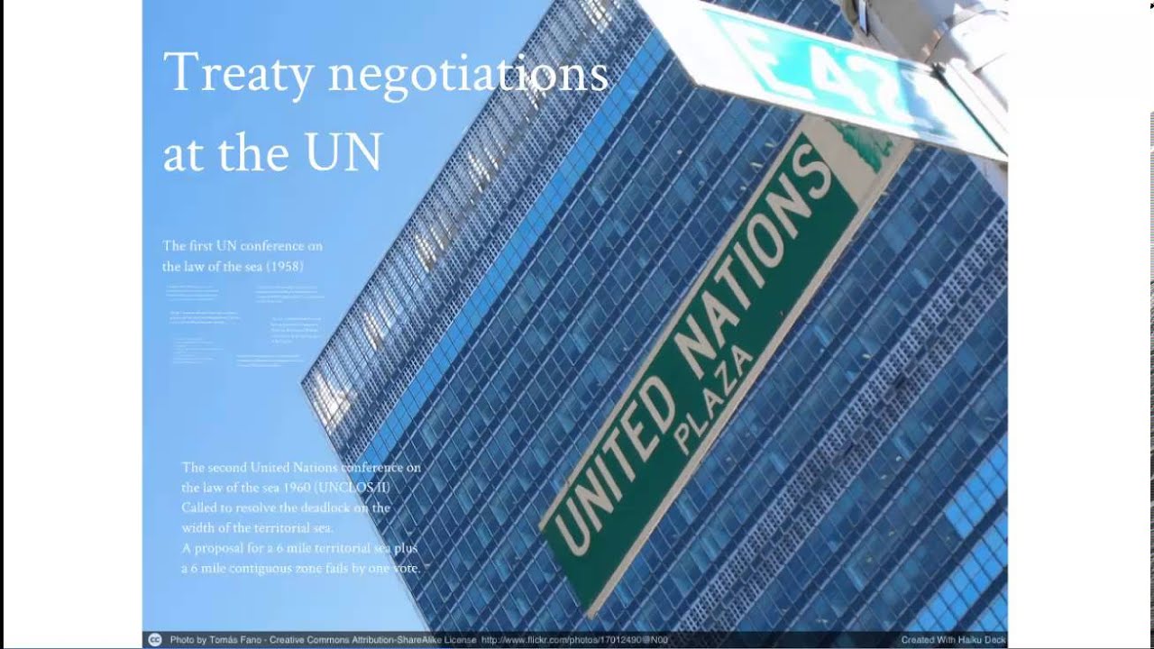 The UN Convention on the Law of the Sea: origins and importance