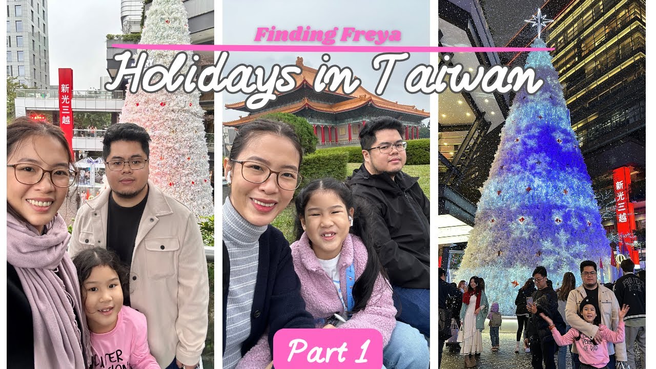Exploring Taiwan during the holidays (Dec 2024) | Part 1