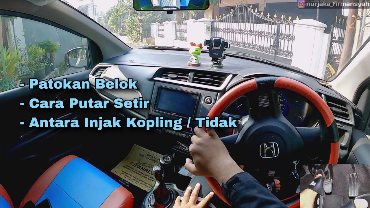 Patokan Belok Dijalan Perumahan. Tekan Kopling Atau Tidak Saat Berbelok. Cara Putar Setir Saat Belok