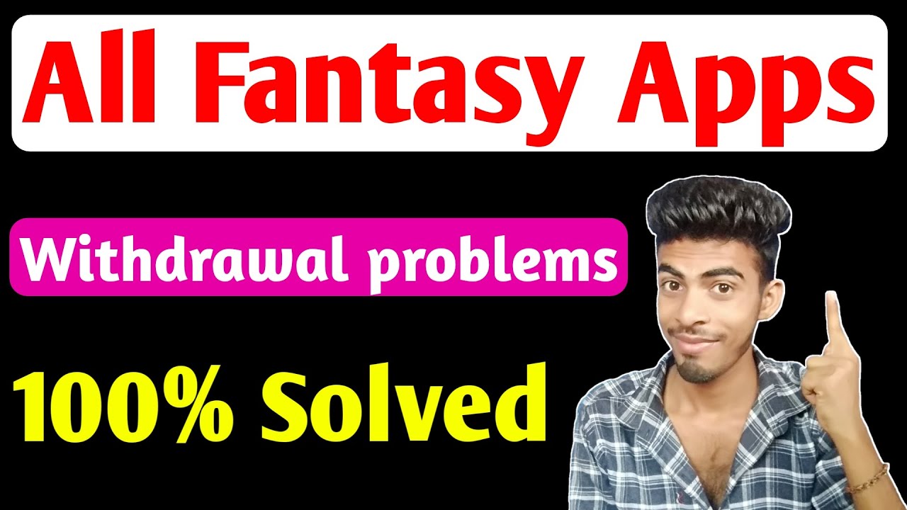 All Fantasy App's Withdrawal Problems Solved | Pending Withdrawal Solutions
