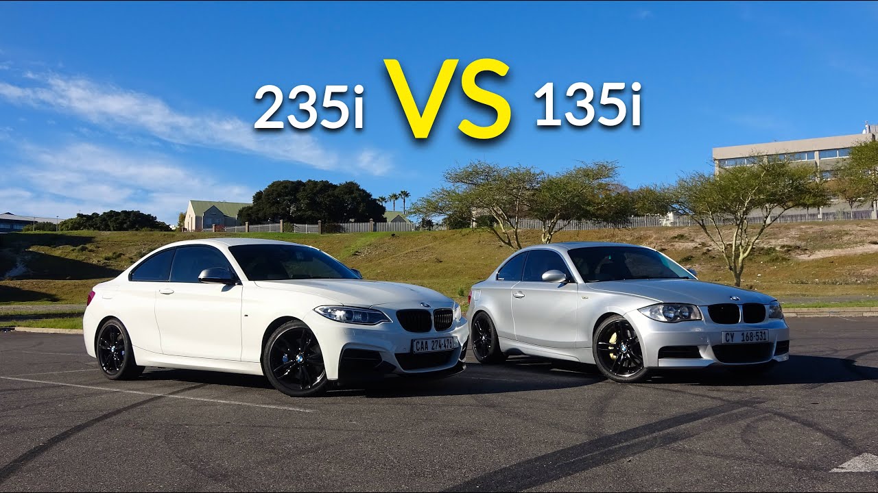 2015 BMW 235i vs 2009 BMW 135i - Drag Race