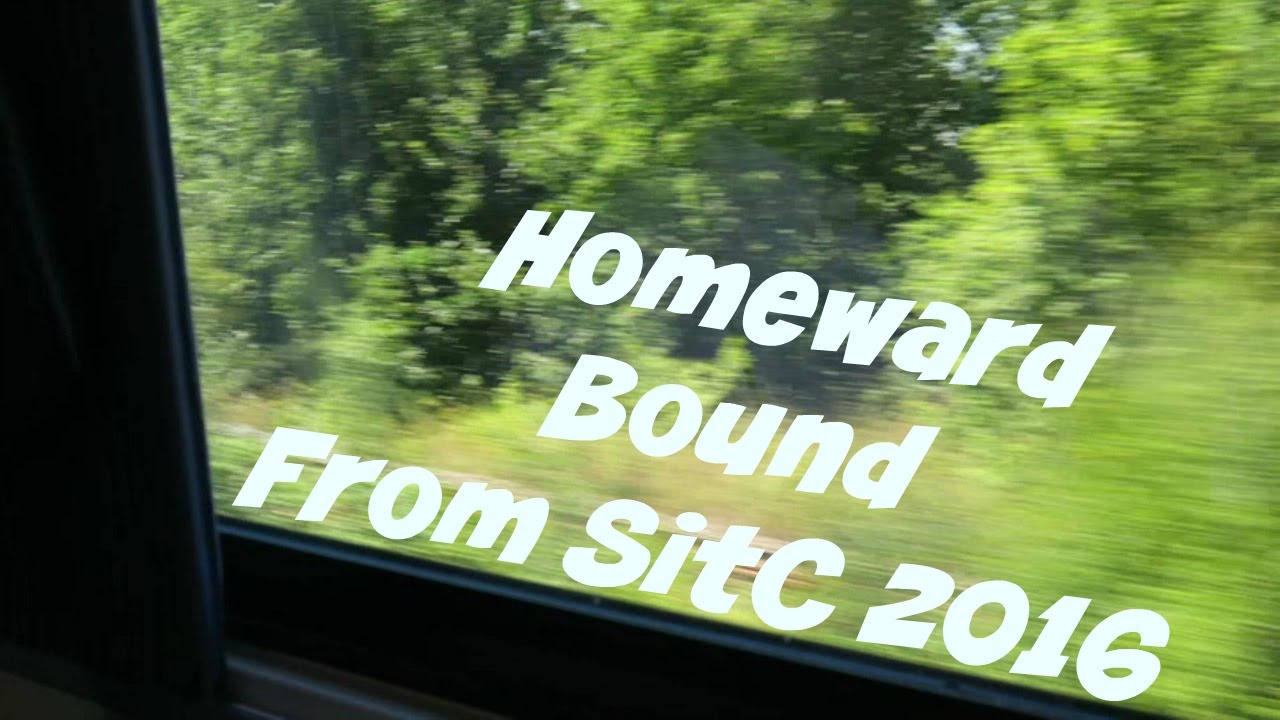 Homeward bound from SitC 2016