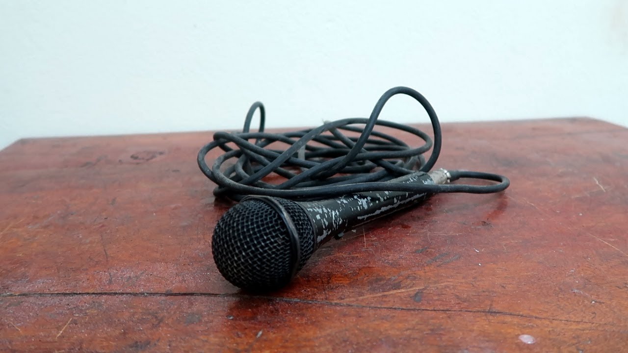 SHUPU Microphone Restoration Project // Serve For His My Wife To Sing