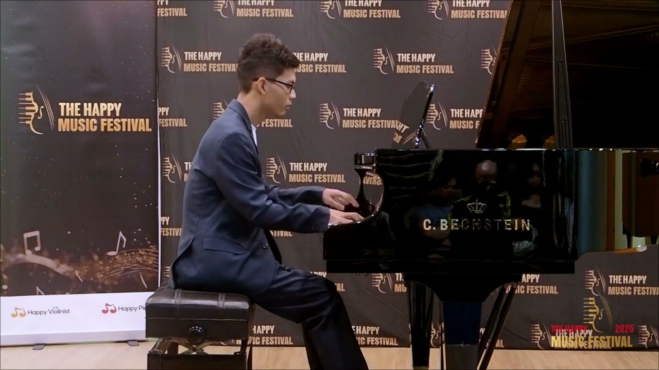 Chopin Nocturne Op. 62 No. 2 By Casper Chew - The Happy Music Festival 2025