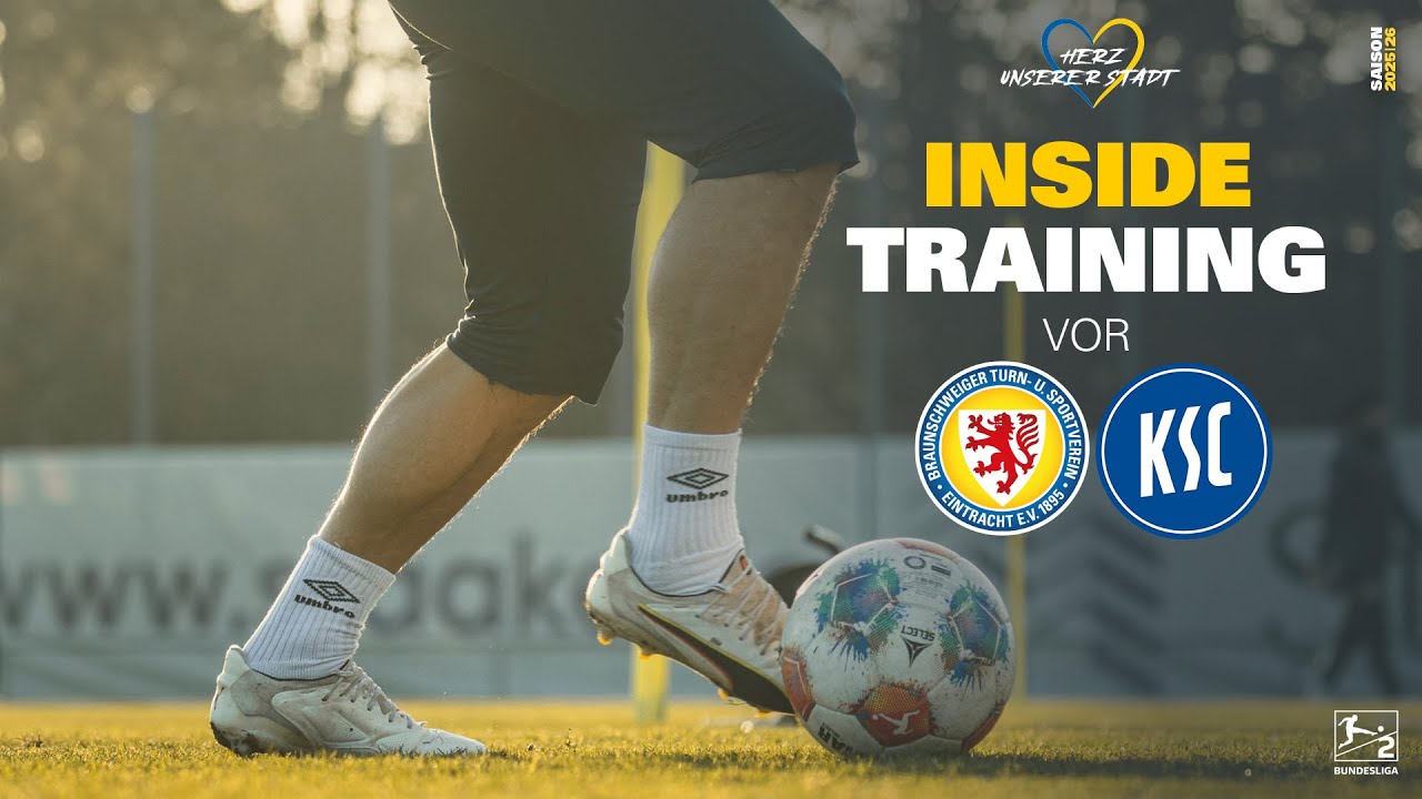 Die Trainingswoche vor dem Heimspiel gegen den KSC🦵⚽️ | Inside Training 🦁🏋️