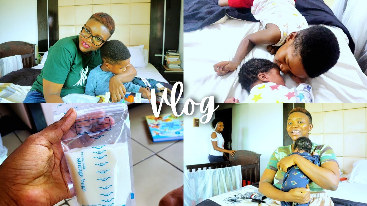 FINALLY GOT NANNY YAY!💃🏽|Nebbie’s Shocking Love for His Brother + My Lactation Journey - VLOG