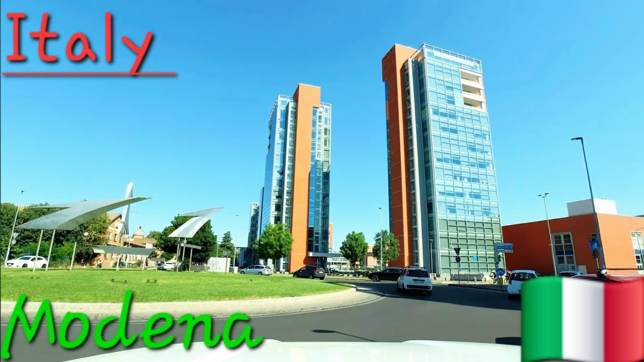 Driving in Modena Italy
