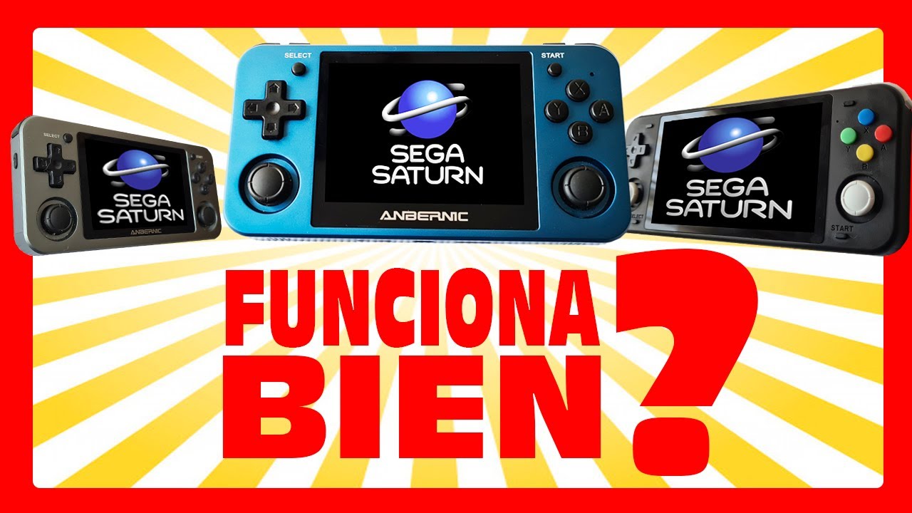 😮SATURN en TU CONSOLA RETRO😱 [[RG351M/P/MP RGB10MAX/2]]
