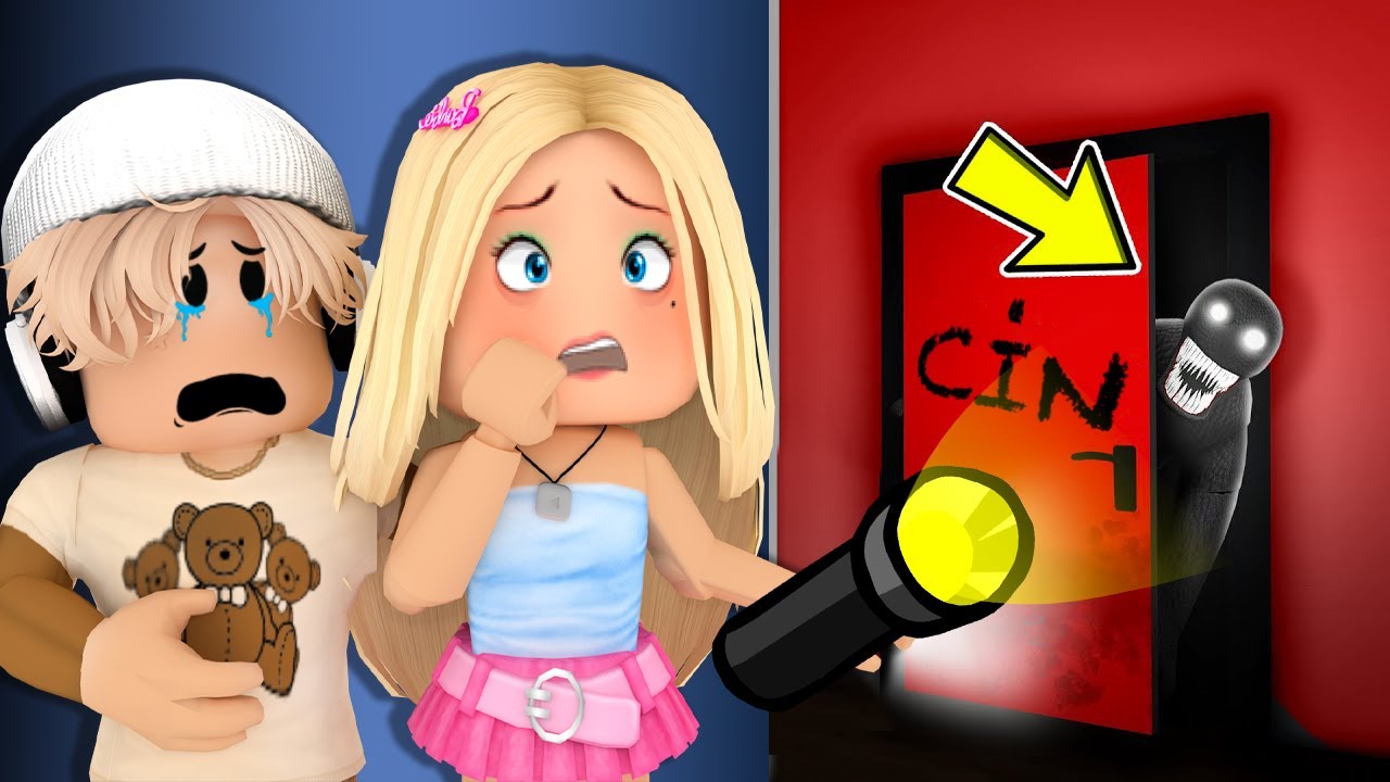 Roblox Brookhaven'daki EVİMİZİN ALTINDA CİNLİ BİR ŞEY YAŞIYOR!! 😱 KÜBRA NİSA