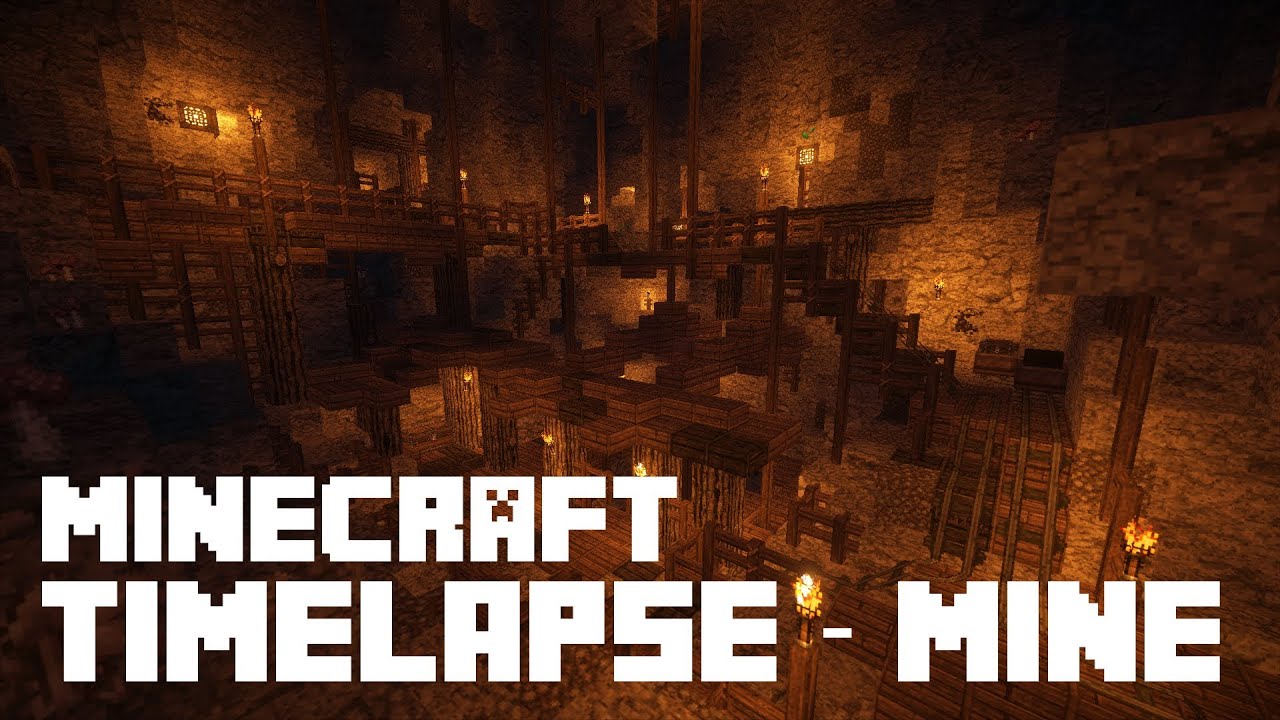 Minecraft - Timelapse Ep. 03 [Medieval Mineshaft] + Download