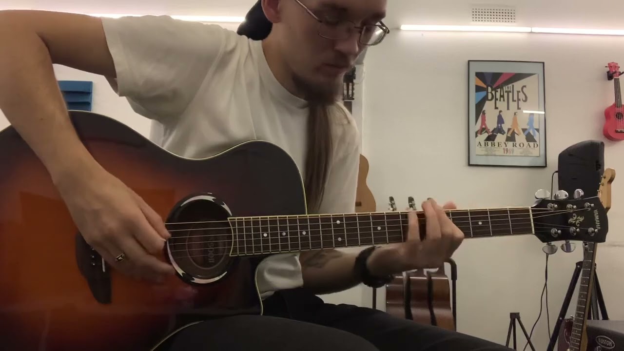 Yamaha APX500 II после отстройки