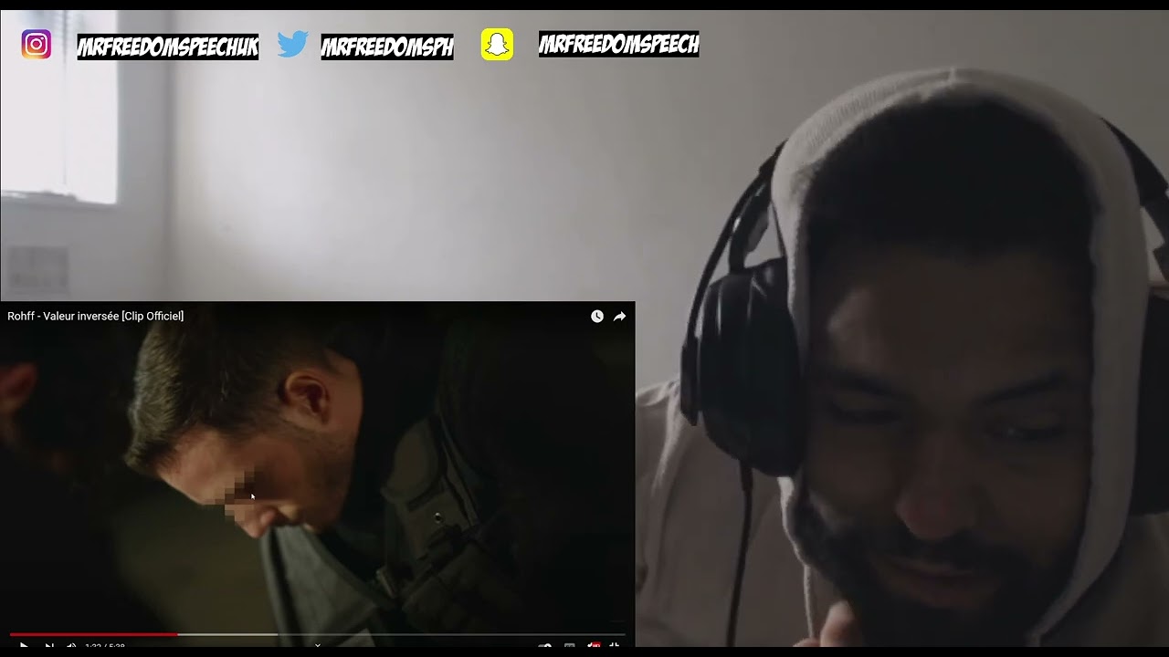🇫🇷 FRENCH RAP/DRILL  Rohff - Valeur inversée *UK🇬🇧REACTION*