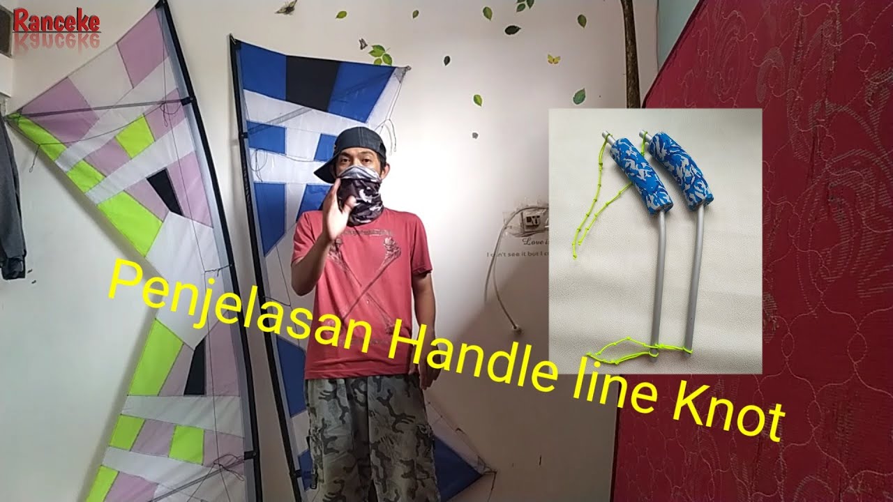 Revolution Quad Kite FA - Penjelasan Handle Knot.