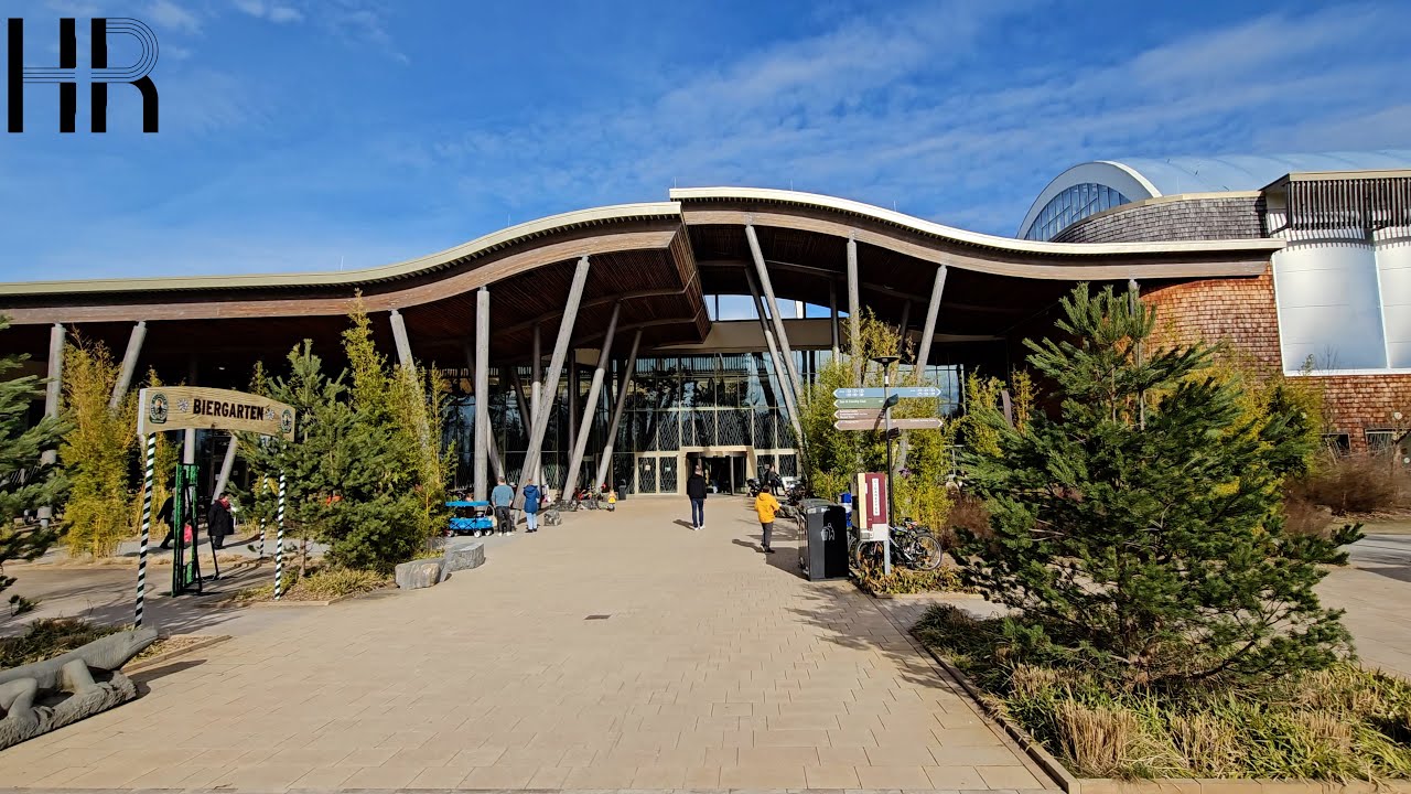 Center Parcs Allgäu, Germany. Walkthrough.