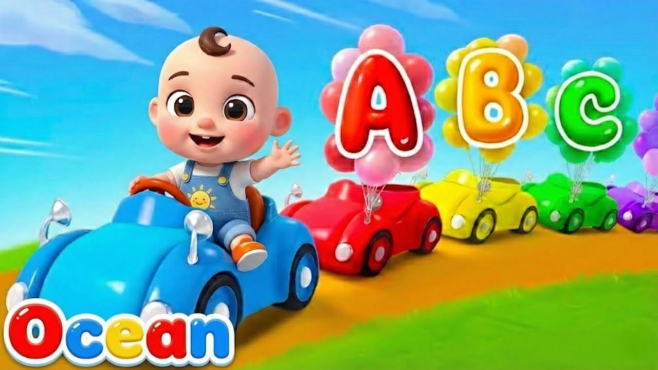 ABCD Song  | Learn Alphabet with Colorful 3D Birds | Kids Learning Video | #toddlerlearning 
