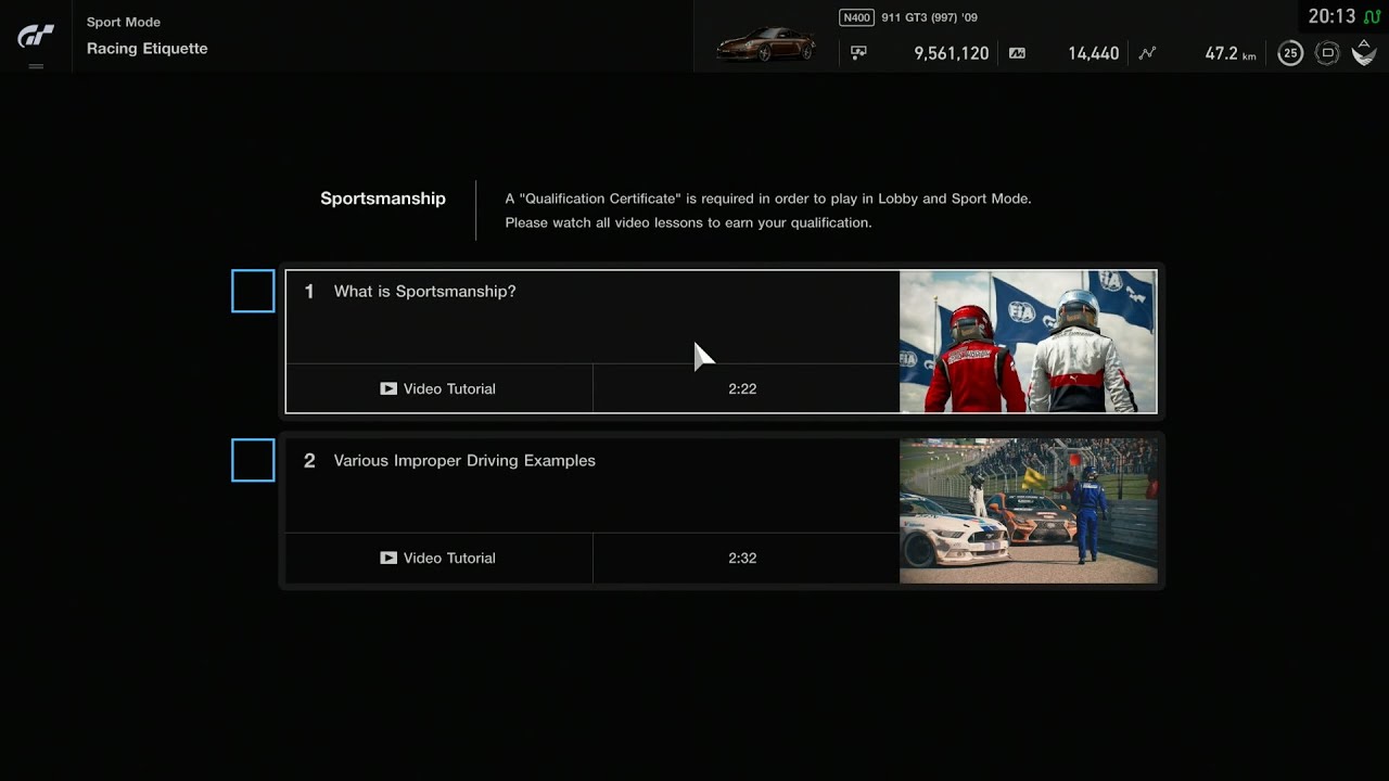 Gran Turismo Sport (PS4) - Part #60 - Sport Mode // Racing Etiquette Videos